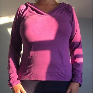 Women’s Puma Purple Hooded Shirt